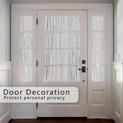 Finnez Window Privacy Film Decorative Frosted Window Cling Privacy Film - Image 4