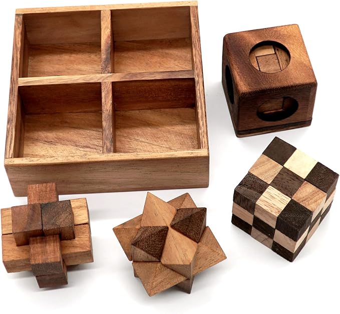 BSIRI Wooden Puzzle Box Set - Image 2