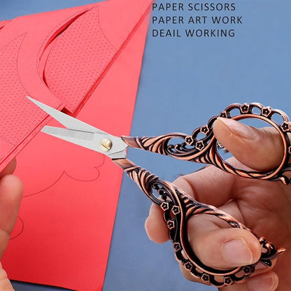 BIHRTC 4.5Inch Small Sewing Scissors Cross Crochet Scissor - Image 5