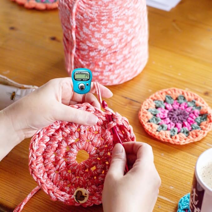 60PCS Metal Stitch Markers, Crochet Knitting Stitch Markers Yarn Row Stitch - Image 9