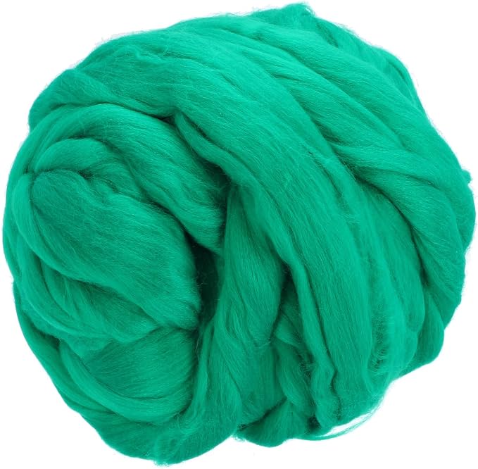 PATIKIL Wool Roving Yarn, 250G/8.8OZ Felting Wool Pure Roving Yarn by PATIKIL