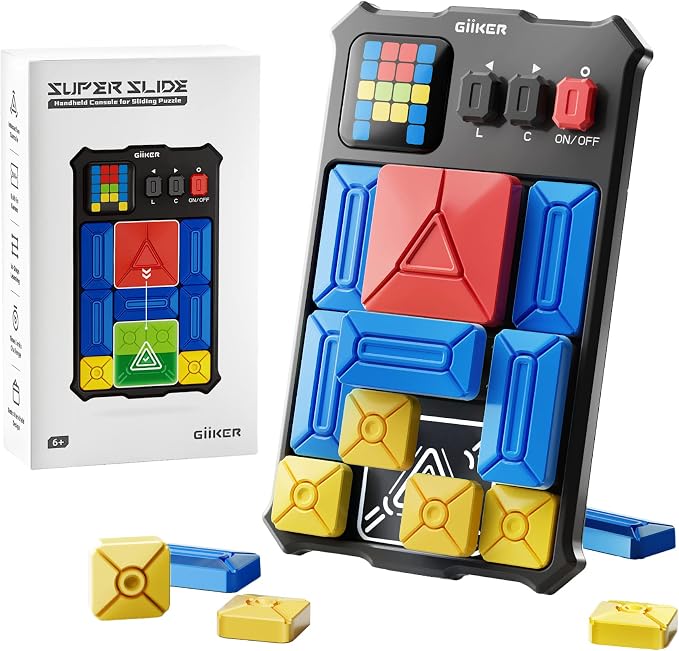 GiiKER Super Slide Puzzle Games, Original 500+ Challenges Brain Teaser Puzzle by GiiKER