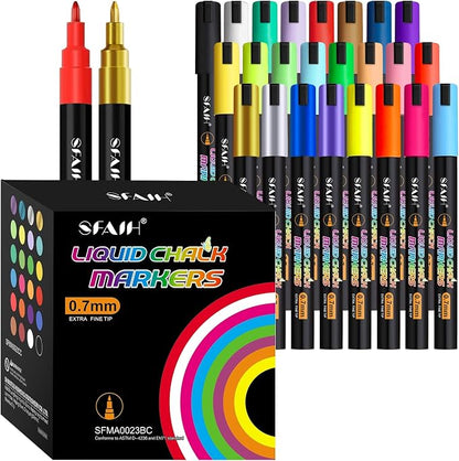 SFAIH Liquid Chalk Markers by SFAIH