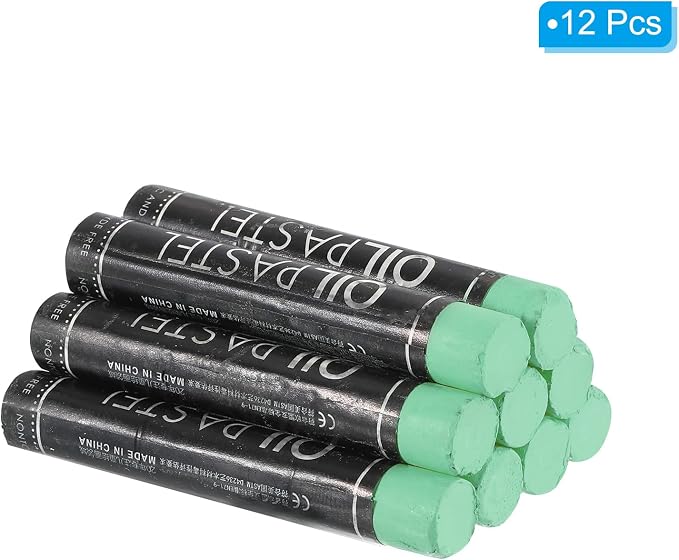 PATIKIL Dark Green Oil Pastels - Image 3