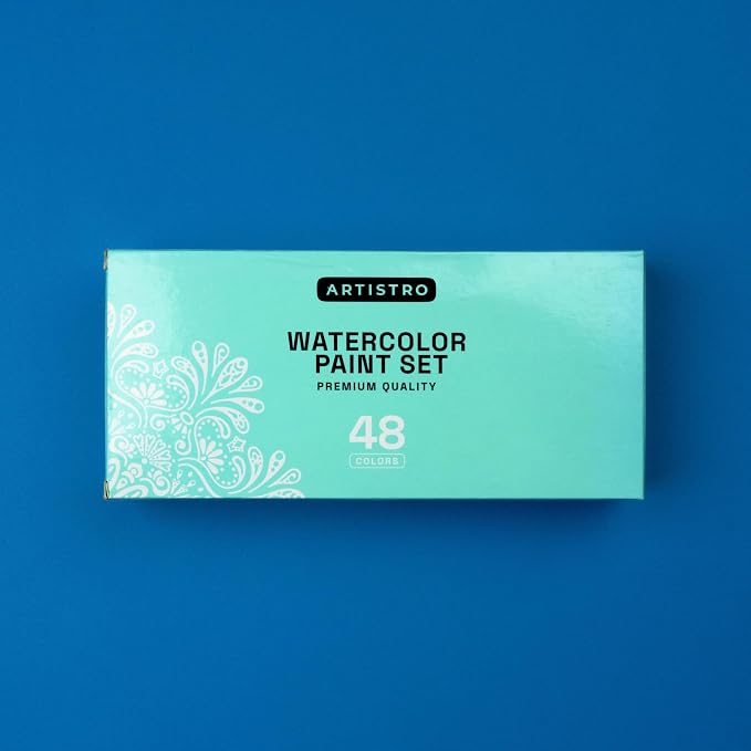 ARTISTRO Watercolor Paint Set Portable, Palette Set - Image 8