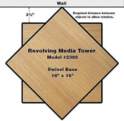 Venture Horizon Revolving Media Tower 600 Cherry - Image 3