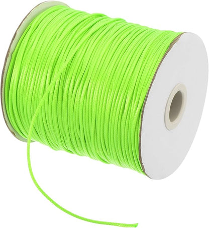 MECCANIXITY Waxed Cord 1.5mm Waxed Polyester Cord 175 Yard Wax String by MECCANIXITY