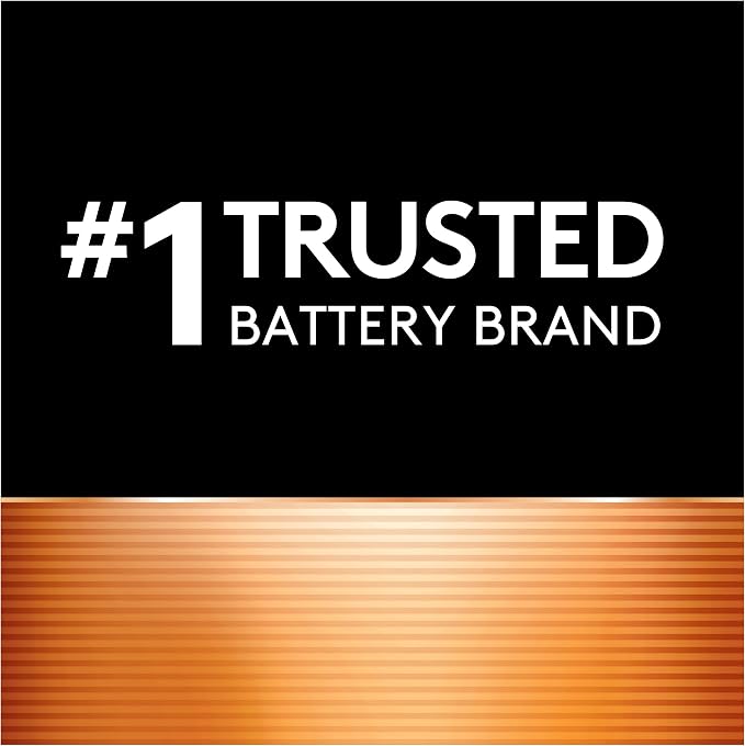 Duracell Coppertop 9V Battery, 9 Volt Battery - Image 4