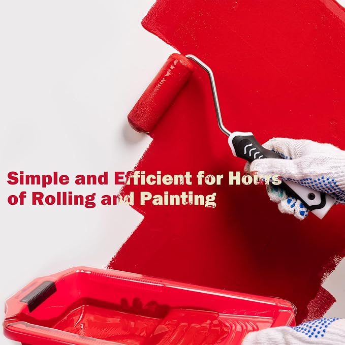 Mister Rui Paint Roller Tray 4 Inch, 21 Pack, Thickened Paint Tray - Image 5
