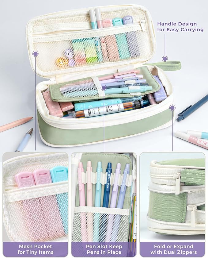 Four Candies 36PCS Aesthetic School Supplies, Mechanical Pencil Set 0.5mm - Image 3