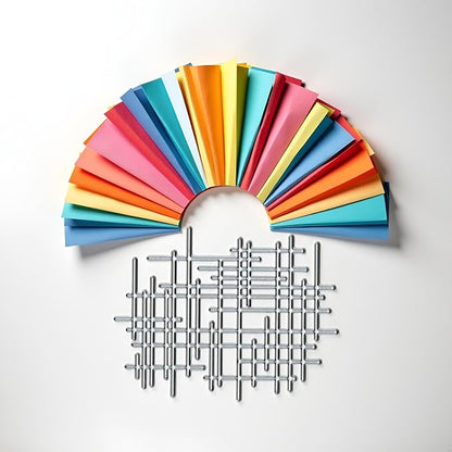 1Pc Silver Irregular Lines Metal Cutting Dies - Image 4