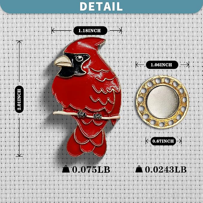 Magnetic Needle Minder Magnet Embroidery Accessories and Supplies Embroidery - Image 2