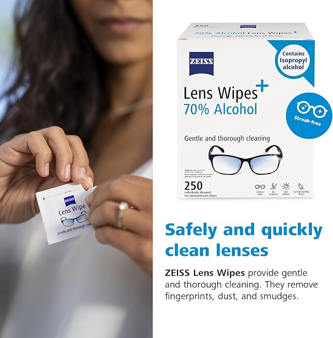 ZEISS Pre-Moistened Lens Cleaning Wipes - Image 5
