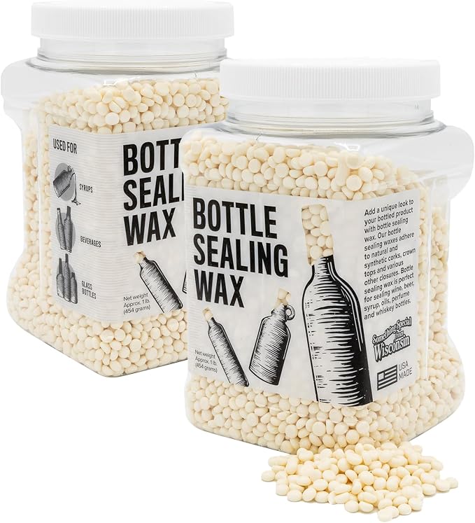 Blended Waxes, Inc. Bottle Sealing Wax, Pastille Wax Seal Beads - Image 4