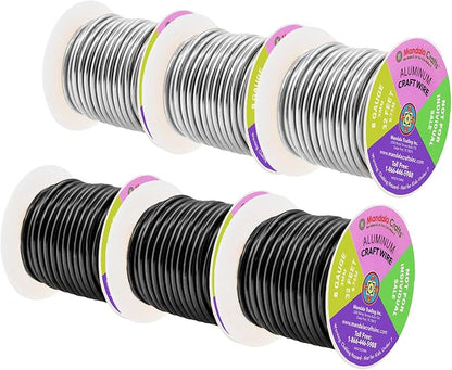 Mandala Crafts 8 Gauge Anodized Aluminum Craft Wire - Image 2