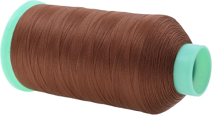 Mandala Crafts Brown Heavy Duty Nylon Thread - Image 2