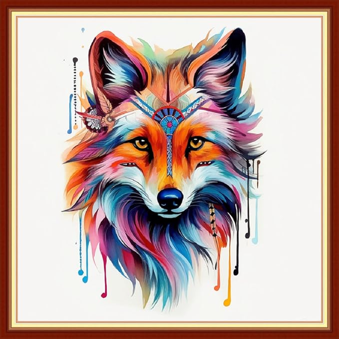 Disxvivy Cross Stitch Stamped Full Embroidery Kits DIY 11CT Cotton Thread by DisxvivyCrossStitchKits