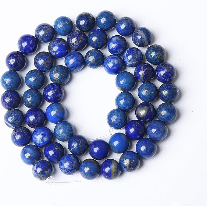 6mm 120PCS AAA+ Natural Lapis Lazuli Gemstone Beads Round Loose Stone Beads - Image 5