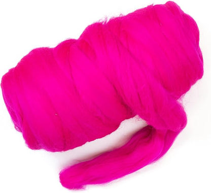 Kondoos Colored Natural Wool roving, 1 lb. Best Wool by Kondoosnaturalfibers