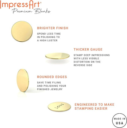 ImpressArt - Premium Metal Stamping Rectangle Blanks - Image 4