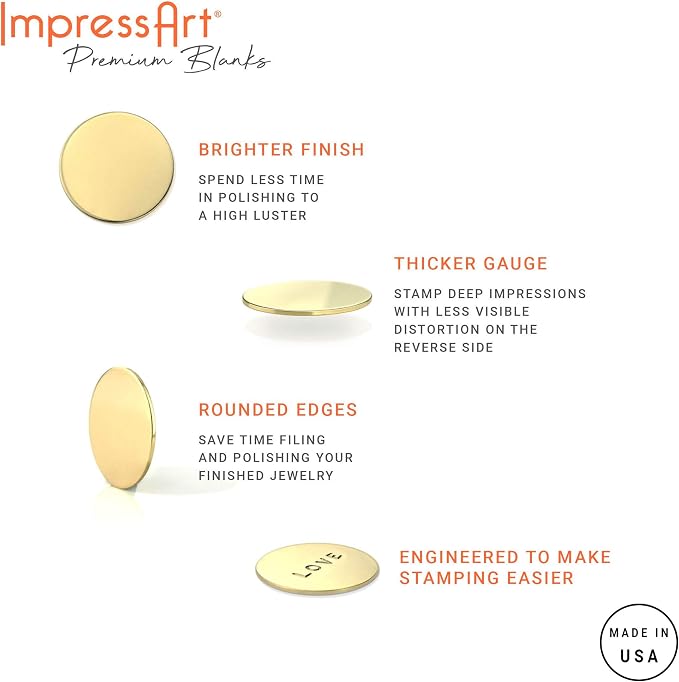 ImpressArt - Premium Metal Stamping Rectangle Blanks - Image 4