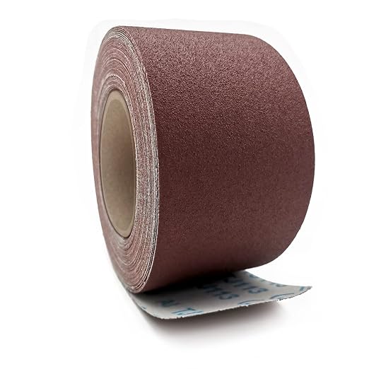 150 Grit Sandpaper Roll, 3 Inch x 49 Feet Emery Cloth Roll Aluminum Oxide - Image 2