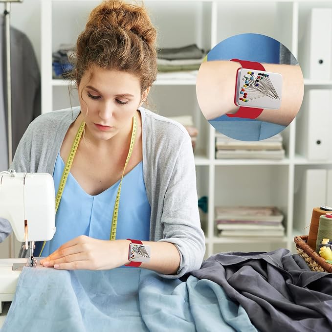 Magnetic Wrist Sewing Pincushion - Image 6