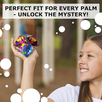 Shashibo OCTA Shape Shifting Sensory Fidget Toy – Magnetic STEM Brain Teaser - Image 5