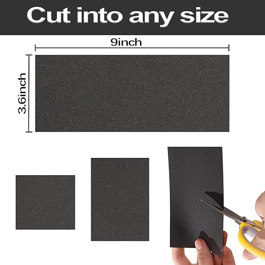 24 Piece Ultra Fine Sandpaper Set 2000/3000/5000/7000/10000/20000 Grit Wet/Dry - Image 3