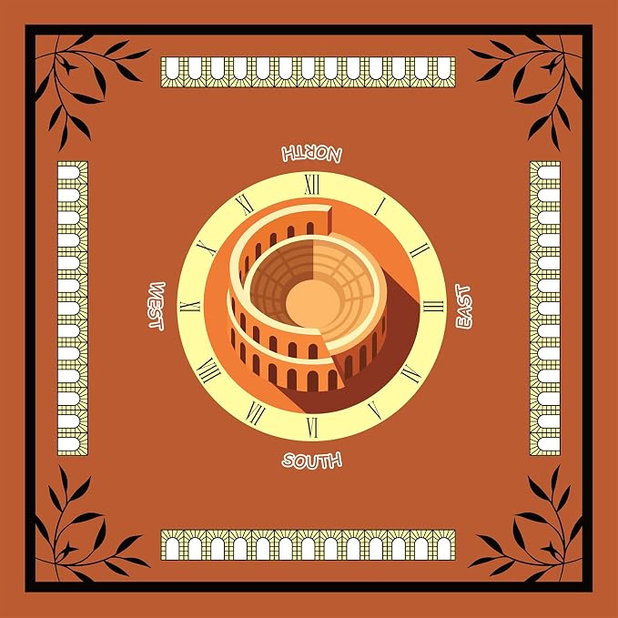 Mahjong Mat for Table 31.5"x31.5", MahJongg Mat Cloth Cover - Image 7