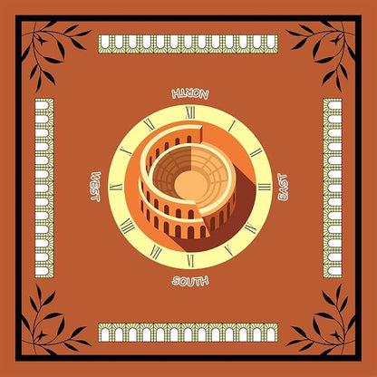 Mahjong Mat for Table 31.5"x31.5", MahJongg Mat Cloth Cover - Image 7