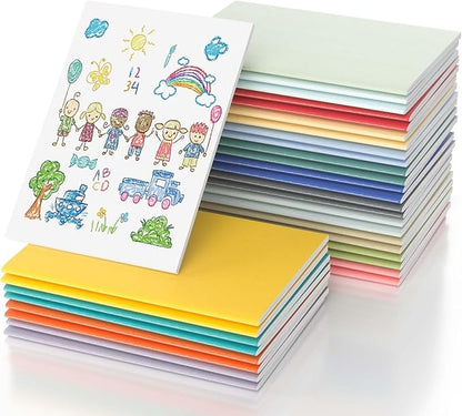 Oucaru Journaling Notebooks A5 Notebook college Blank Sketch Book 32 Pack Small by Oucaru