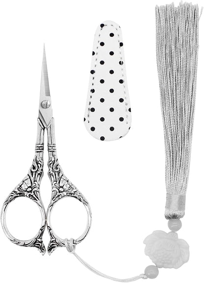 BIHRTC 4.5Inch Needlepoint Scissors Sharp Embroidery Scissor by HOME