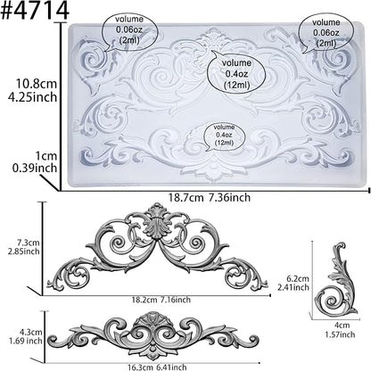 Garland Mold for Polyclay Air Dry Clay Plaster - Image 2