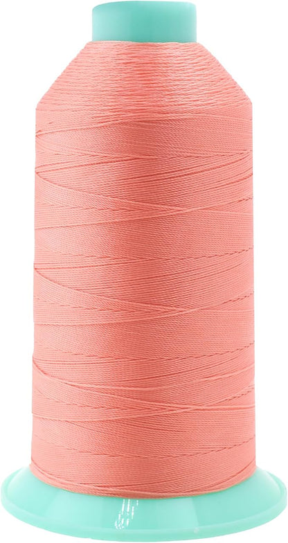Mandala Crafts Bonded Nylon Thread Blush Heavy Duty Sewing Threads by MandalaCrafts