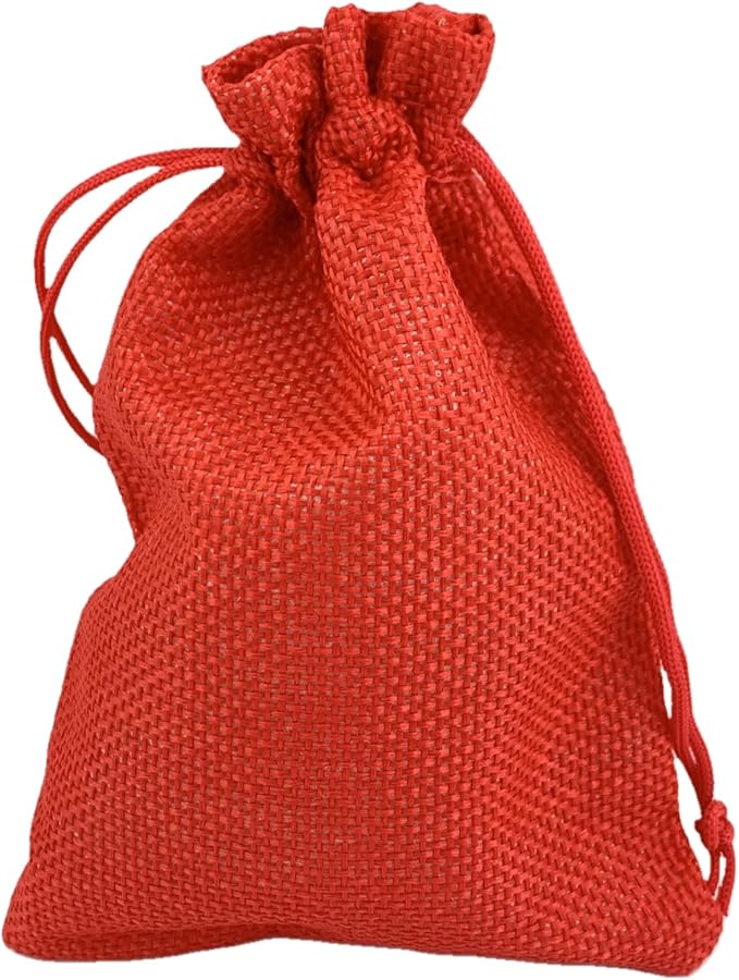 Palmhomee Pack of 25 Burlap Gift Bags by Palmhomee