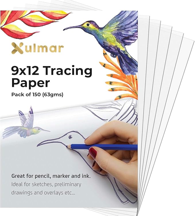 Tracing Paper 9x12 63 GSM by Xulmar