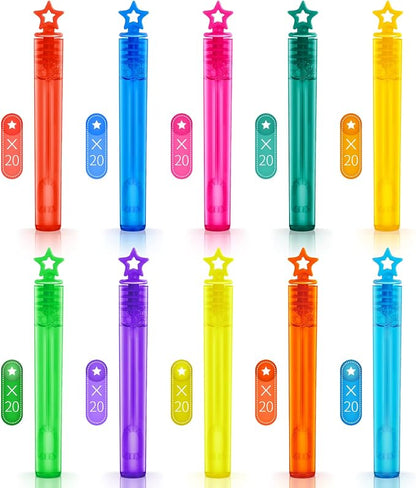 SpringFlower 200 Pieces Mini Bubble Wands, Party Favors Assortment Toys - Image 4