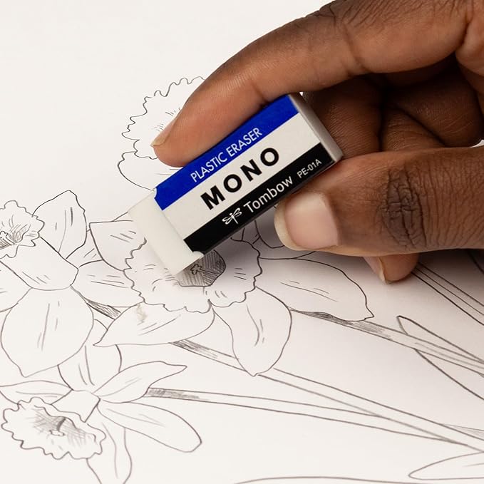 American Tombow TOMBOW 57320 40 Piece Display Box Small TOMBOW 57320 Mono Eraser - Image 3