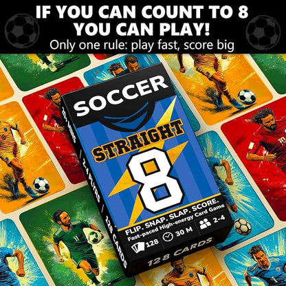 QUOKKA Soccer Fast-Paced Card Game - Image 2