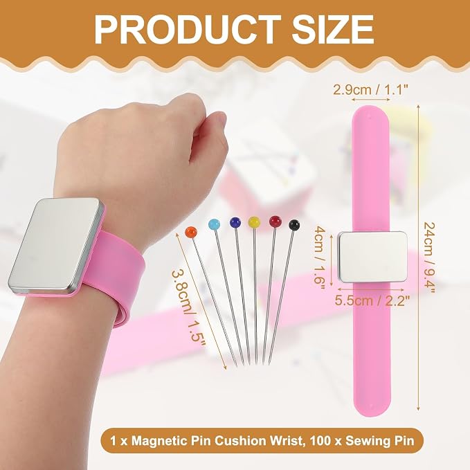 PATIKIL Magnetic Wrist Pin Cushions - Image 2