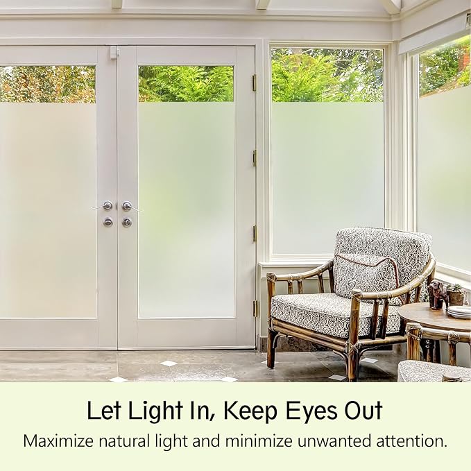 Frosted Glass Window Privacy Film - Image 2