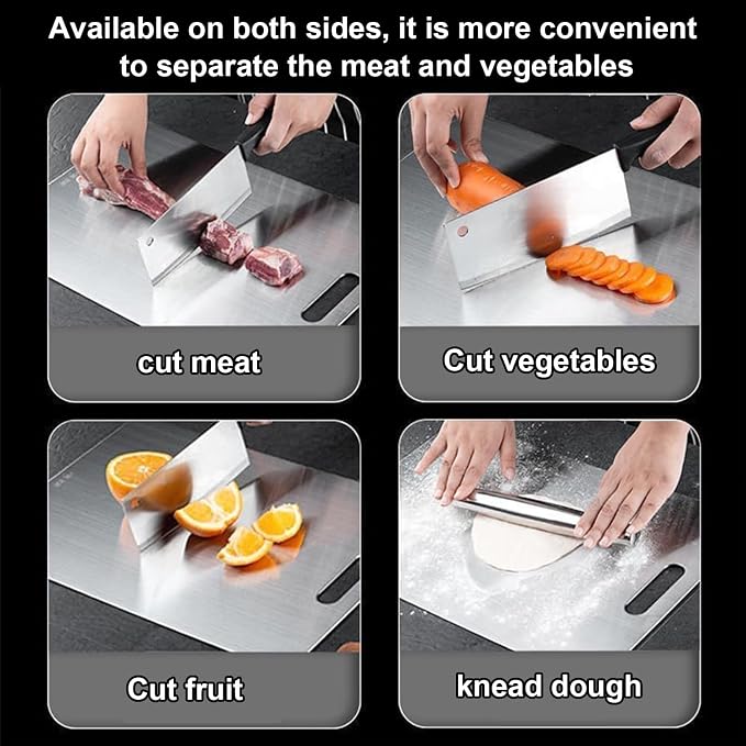 Titanium Cutting Boards for Kitchen, Katuchef Titanium Cutting Board, Non toxic - Image 4