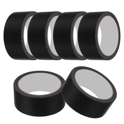 MECCANIXITY Masking Tape 1.6 Inch x 21 Yard Painter's Tape Black Paint Tapes by MECCANIXITY