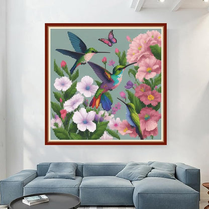 Dimensean Stamped Cross Stitch Kits Full Range of Embroidery Patterns Starter - Image 2
