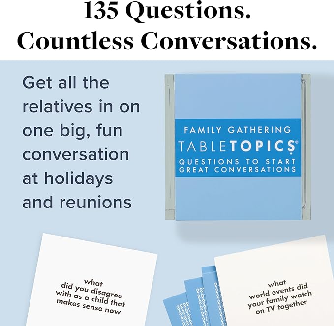TableTopics Family Gathering Conversation Cards - Image 2