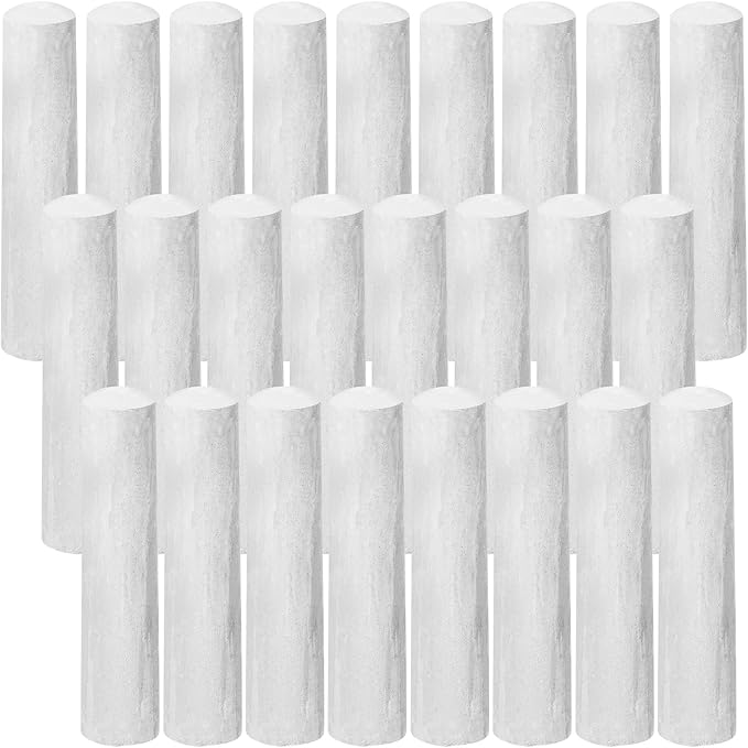 25 Pcs Sidewalk Chalks for Kids Non Toxic Jumbo Chalk for Party Gift Outdoor by Unknown