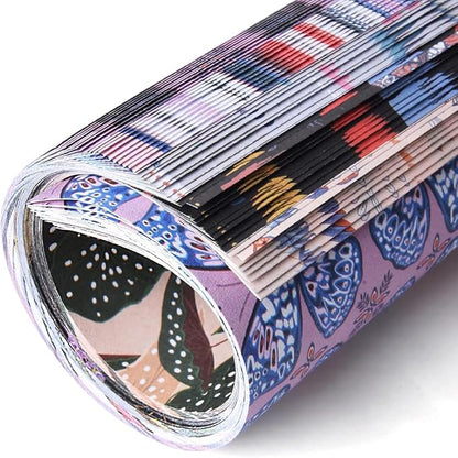 Origami Paper Kit 100 Sheets 6 Inch Square Double Sided Color 20 Vivid Colors - Image 6