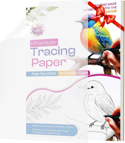 Tracing Paper 8.5 x 11 Inch by THETOYAGATOR