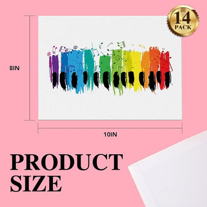ESRICH Canvases for Painting 8x10In, 14 Pack Blank Canvas Boards Bulk - Image 6